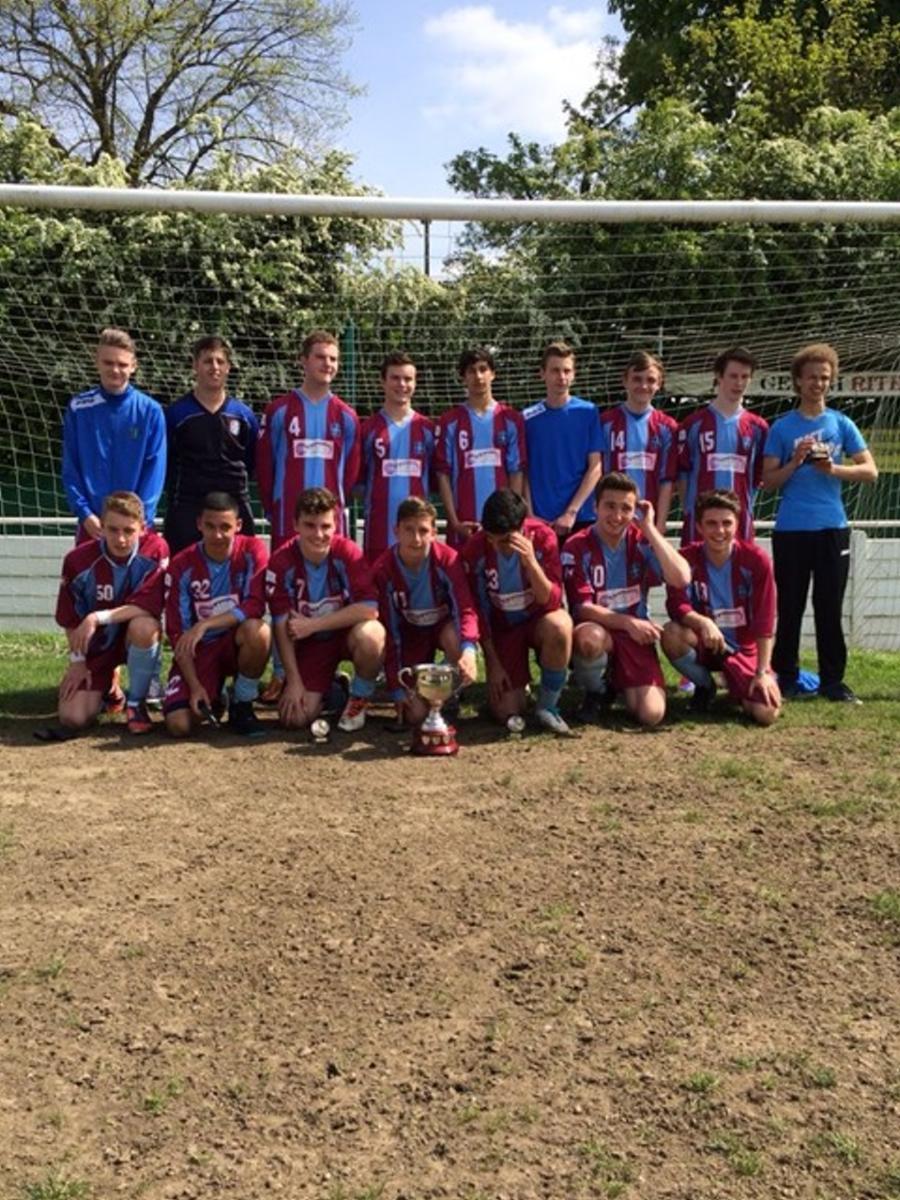 Aldershot Boys win the cup!